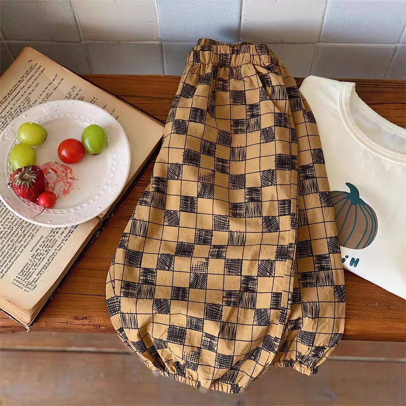 2024 년 어린이 남녀 바지 여름 얇은 안티 모기 새 한국식 올매치 베이비 패션 트렌디 어린이 9 점