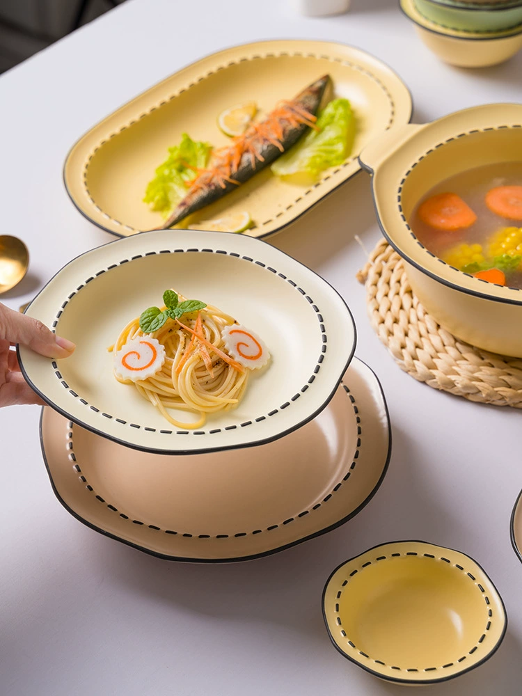 Japanese ceramic tableware for home use, high quality set, internet celebrity