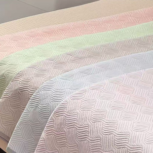 Black Technology Cool Silk Solid Color Summer Fitted Sheet and Pillowcase Three-Piece Set Dormitory Machine Washable Ice Cream Soft and Waxy Set
