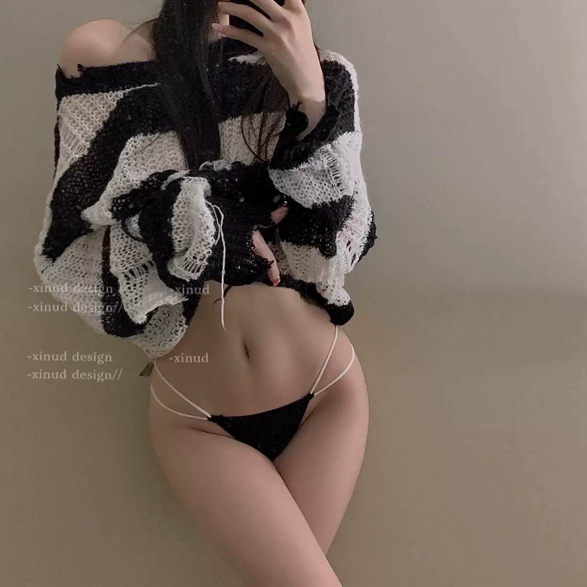 Минималистичные японские стринги, дышащие, тонкие двойные стороны, one size (80–125 кг)