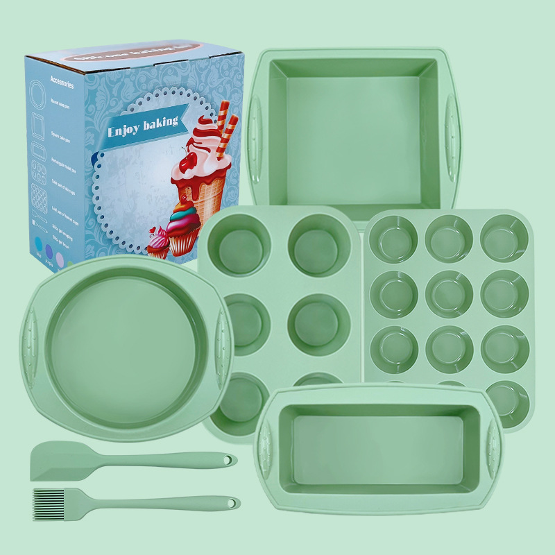 Silicone cake mold baking mold food grade silicone baking tray baking tools DIY toast bread baking tray