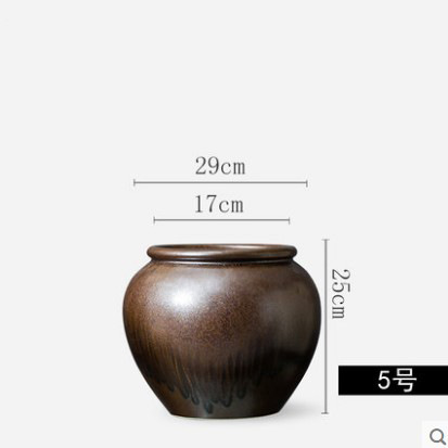 높이 25, 직경 29, 입 17cm