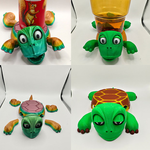 Tide play Christmas doll 3D printing net red stall artifact light curing resin printing production custom coloring
