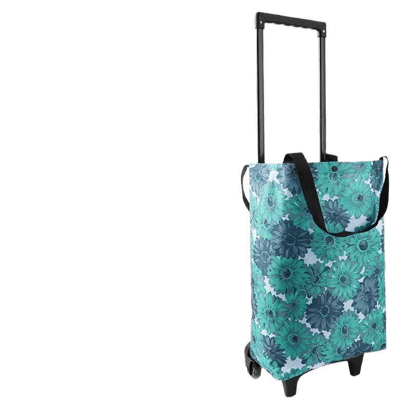 Gran capacidad doméstica duradera escalera plegable vieja mujer portátil de compras robusta compra de verduras pequeño carro