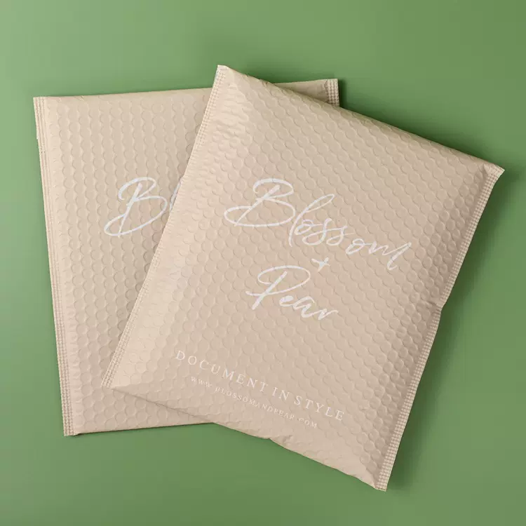 厂家批发定 制印刷可回收聚气泡邮件自密封气垫运输信封环保邮袋