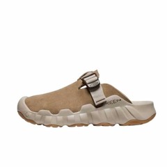 KEEN HYPERPORT 快適でエレガントな軽量防臭つま先スリッパ メンズ ブラウン