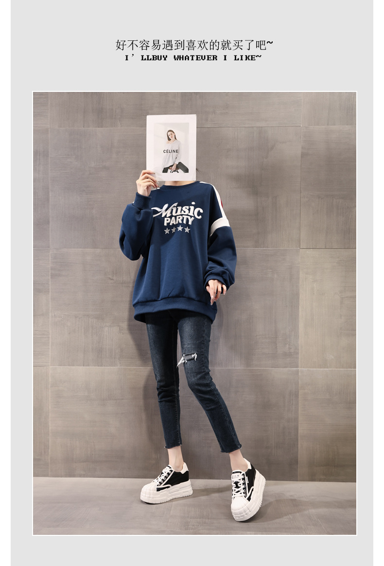 Giày sneaker nữ đế dày tăng chiều cao bên trong, phối bánh xốp thoáng khí — Màu be chi tiết 9