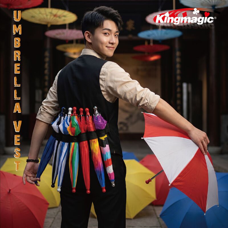 Umbrella Vest, Umbrella Transformation Clothing, Magic Umbrella, Stage Magic Props, Festival Party Talent Show