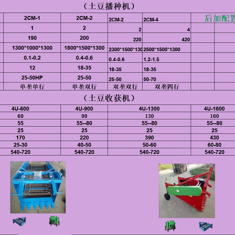 拖拉机带链条款皮带款挖红薯地瓜根茎类作物收获新款土豆收获机