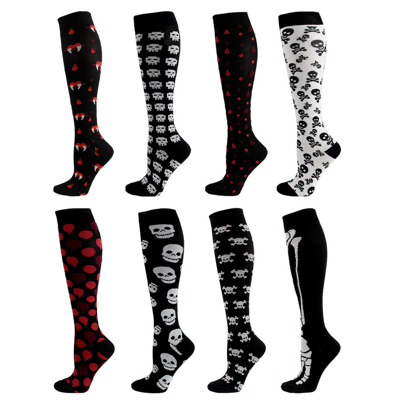 Halloween Socks, Holiday Over-The-Knee Socks, Compression Socks, Long Tube Pressure Socks, Amazon Socks, Popular Winter Styles for Men and Women