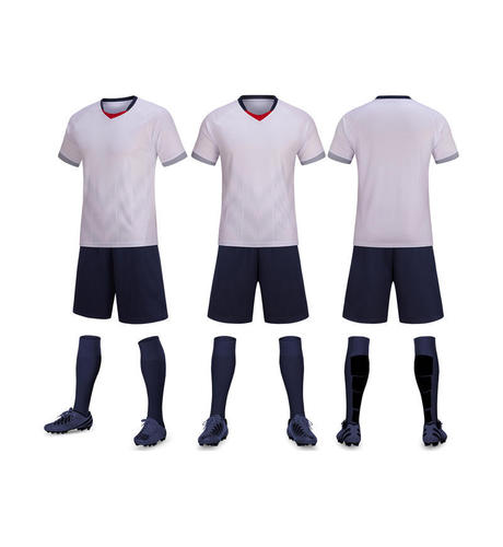 Hot selling short-sleeved football uniforms, training and competition uniforms for men and women, wholesale group purchase, printable pictures, printing number 6103