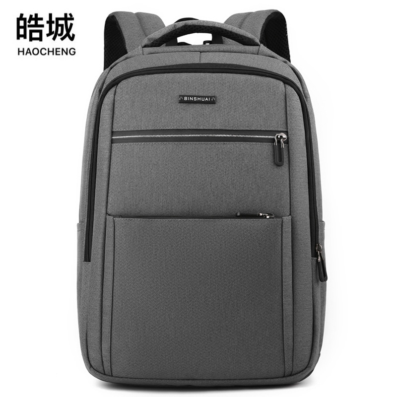 Nueva mochila de computadora de viaje de gran capacidad de negocios, mochila de moda para estudiantes universitarios de secundaria y preparatoria, mochila para hombres al por mayor