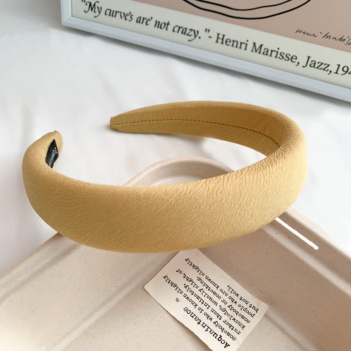 RUDAN Korea syksyn ja talven muoti monipuolinen korkea kallo-pääpanta hiusasusteet naisten yksivärinen yksinkertainen huippuluokan sienipääpanta_voghion.com