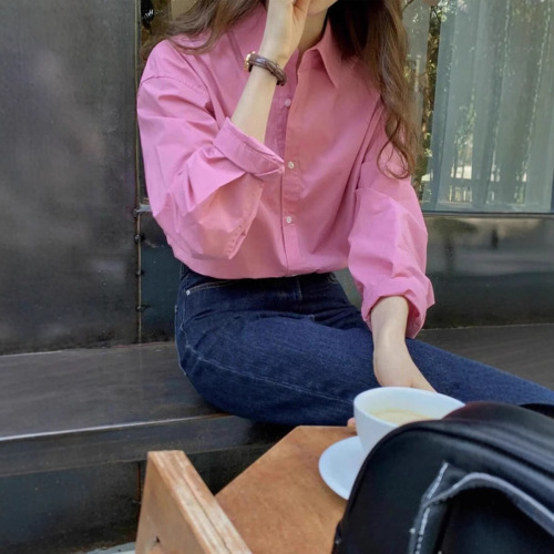 Early Spring Chic Top Unique Design 2025 New Women's Blouse Korean French Gentle Long Sleeve Shirt