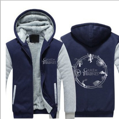 2023 Cross-border Explosions Winter fleece-lined Coat Harry Potter Thickened fleece-lined Fashion Casual European-size Hooded Sweatshirt