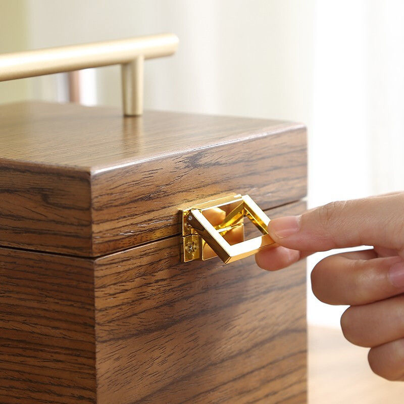Wooden retro storage system