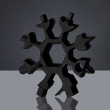 多功能雪花扳手便携式十八合一八角雪花多用扳手螺丝刀家用小工具