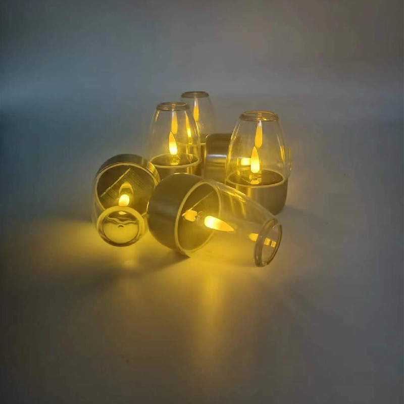 솔라 컵 캔들 램프