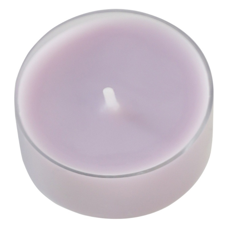 Colorido redondo pequeño té fragancia regalo ambiente recuerdo boda día de San Valentín velas aromáticas hechas a mano al por mayor