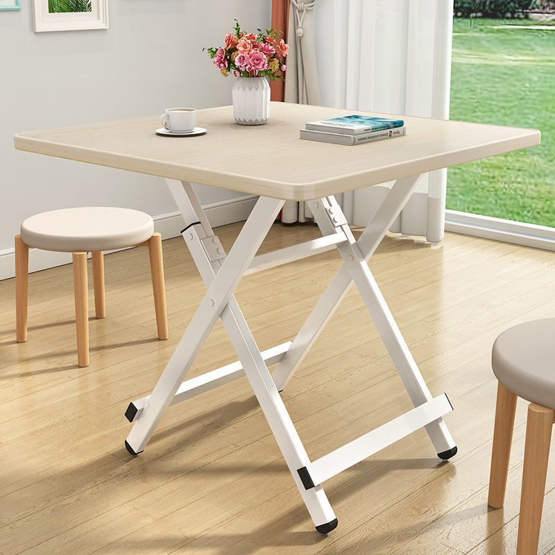 Mesa plegable, casa de alquiler, mesa de comedor, apartamento pequeño, puesto multifuncional para el hogar, fábrica de mesas de comedor simples portátiles al aire libre image 4