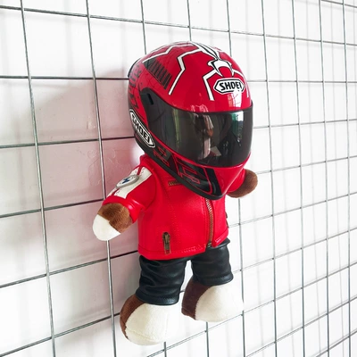 Machine Repair Motorcycle Tail – Motosiklet dəbilqələri - height-28cm-watermelon-red-red-bear-shoei-red-ant-upgraded-tail-wing