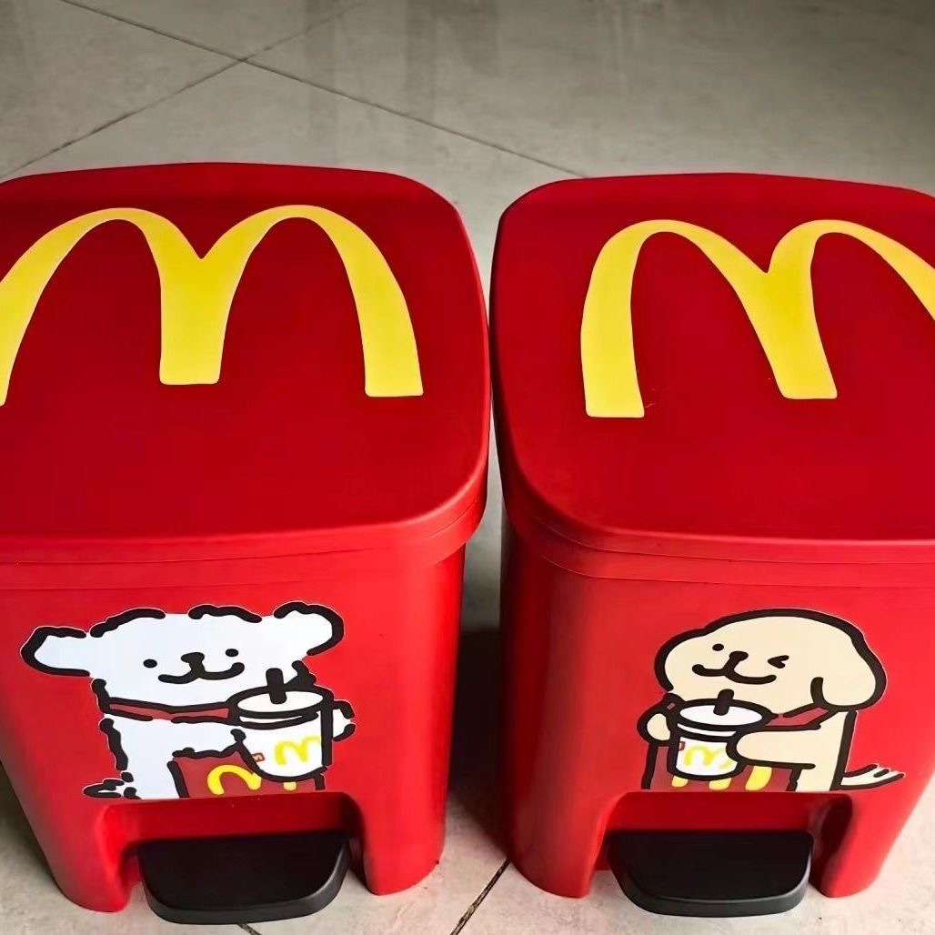 线条小狗补丁狗diy创意浴室马桶个性装饰垃圾桶装饰贴画