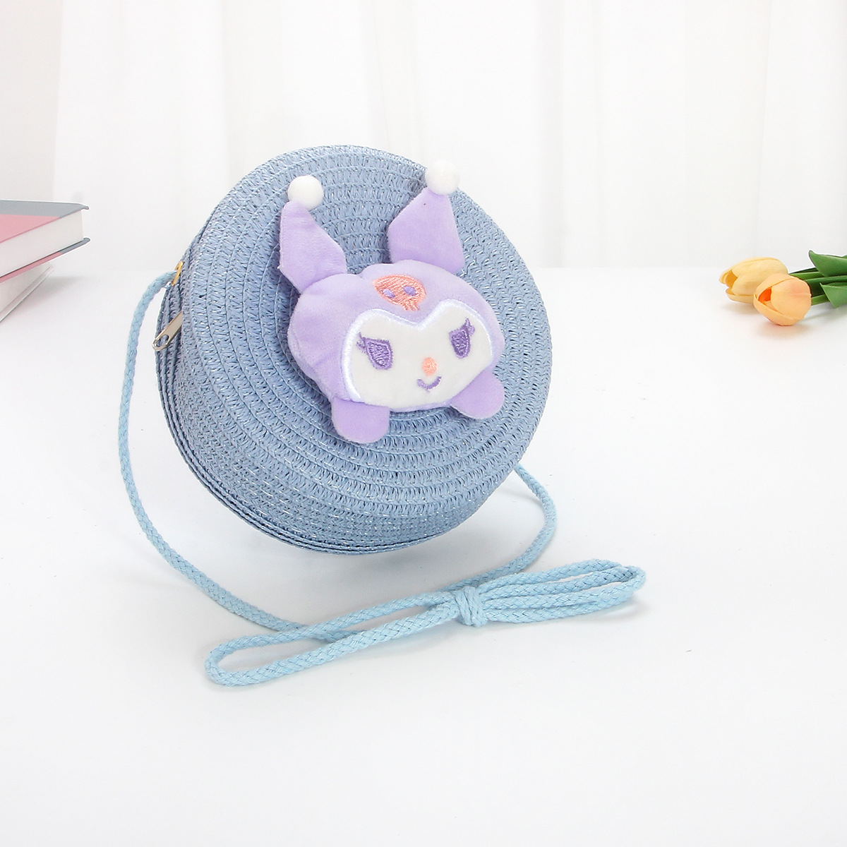 헤이즈 블루 라운드 백-샤오쯔