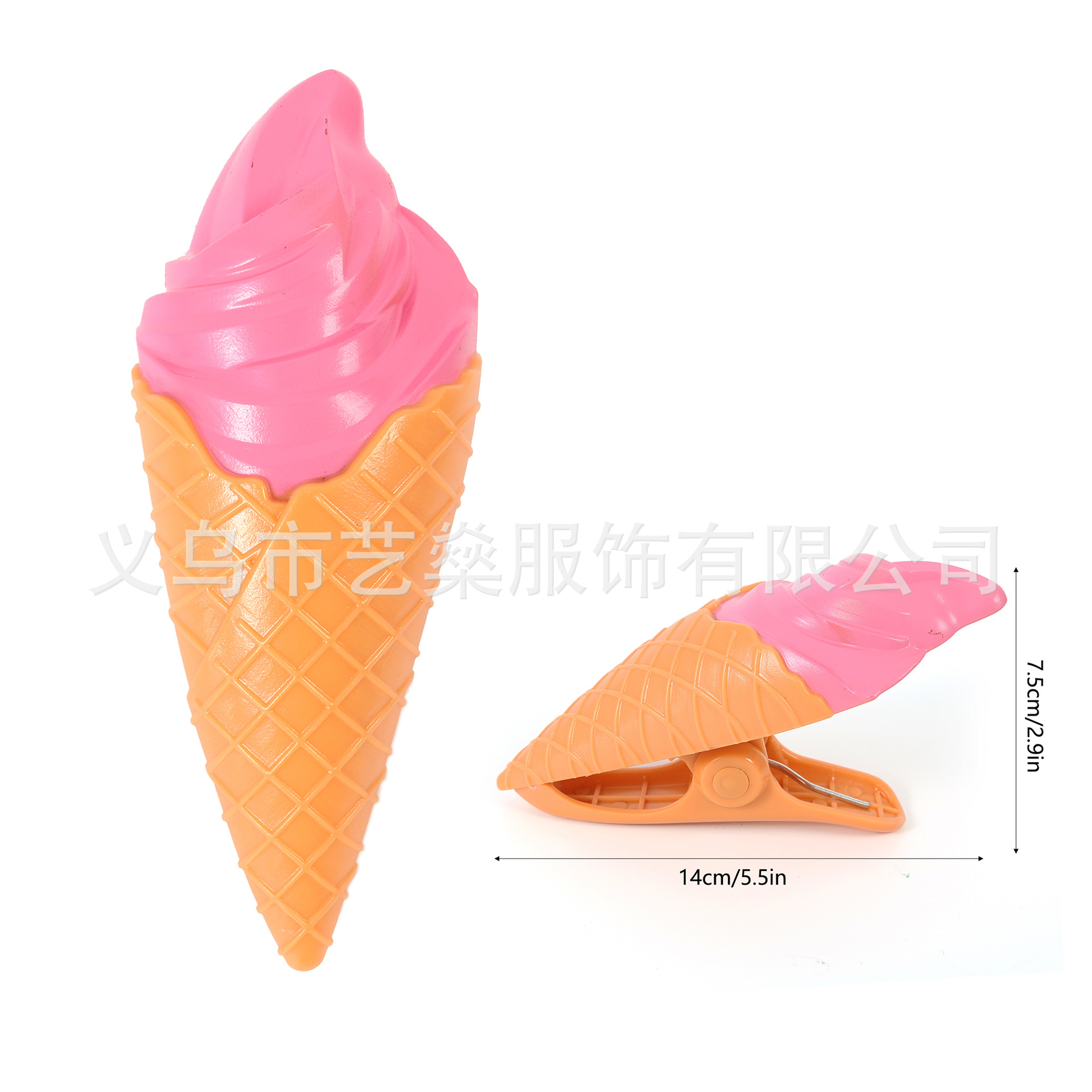 Lindo animal serie Toalla de playa a prueba de viento clip sol silla toalla clip de secado a prueba de viento clip de ropa de plástico clip