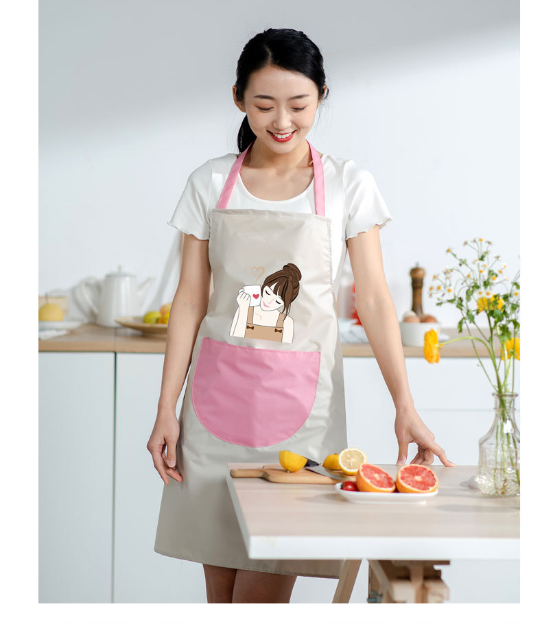 Fashion Cartoon Pvc Apron 1 Piece display picture 4