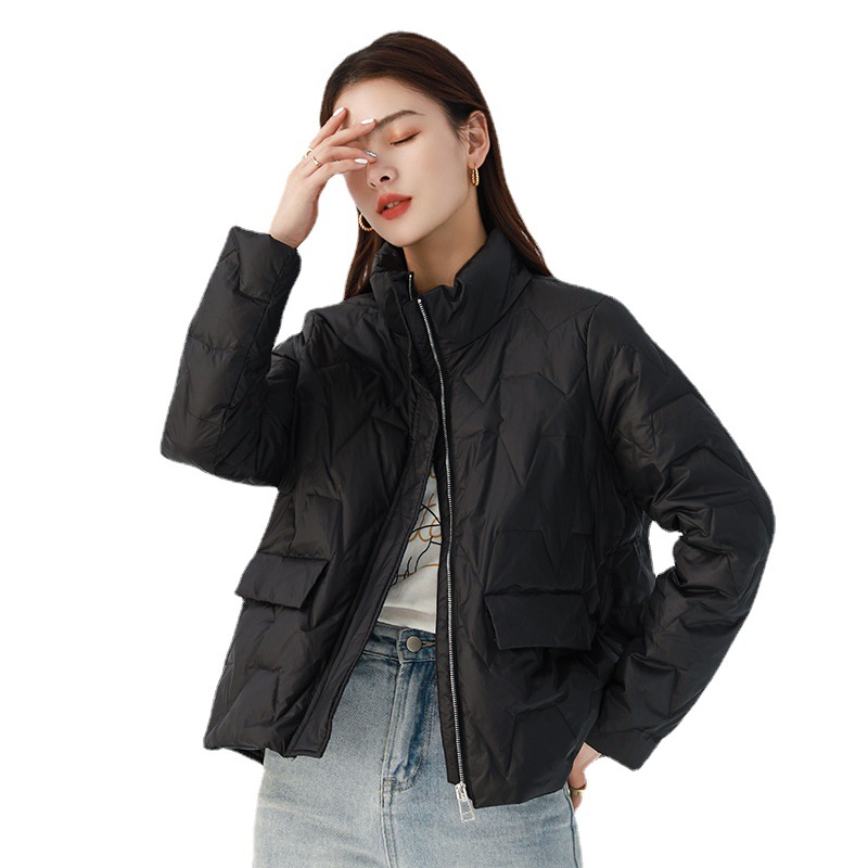 Chaqueta acolchada ligera para mujer, estilo casual