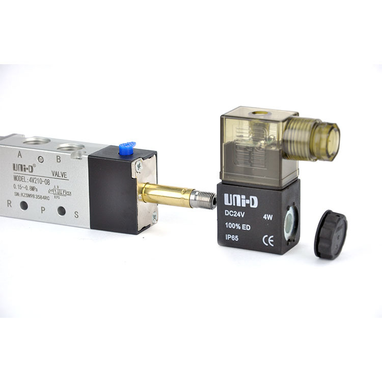 STNC Sonotengong/工場正規品直販 UNi-Dシリーズ 4V210/220-08 2位5方電磁弁|undefined