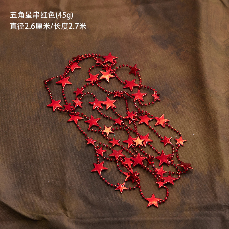 Estrella de cinco puntas en rojo