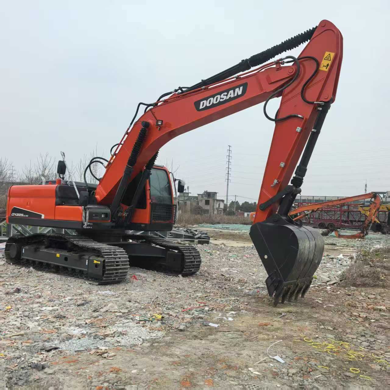 doosan doosan dh225 - 9 225 - 7 220 - 7 serie de excavadoras usadas transferencia de bajo precio