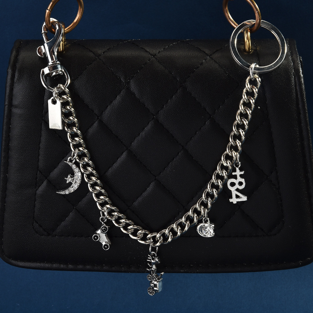 Nuevo estilo transfronterizo europeo y americano venta caliente dinosaurio amor concha cereza herradura fresa manzana bolso de cadena colgante bolso de mensajero mujer