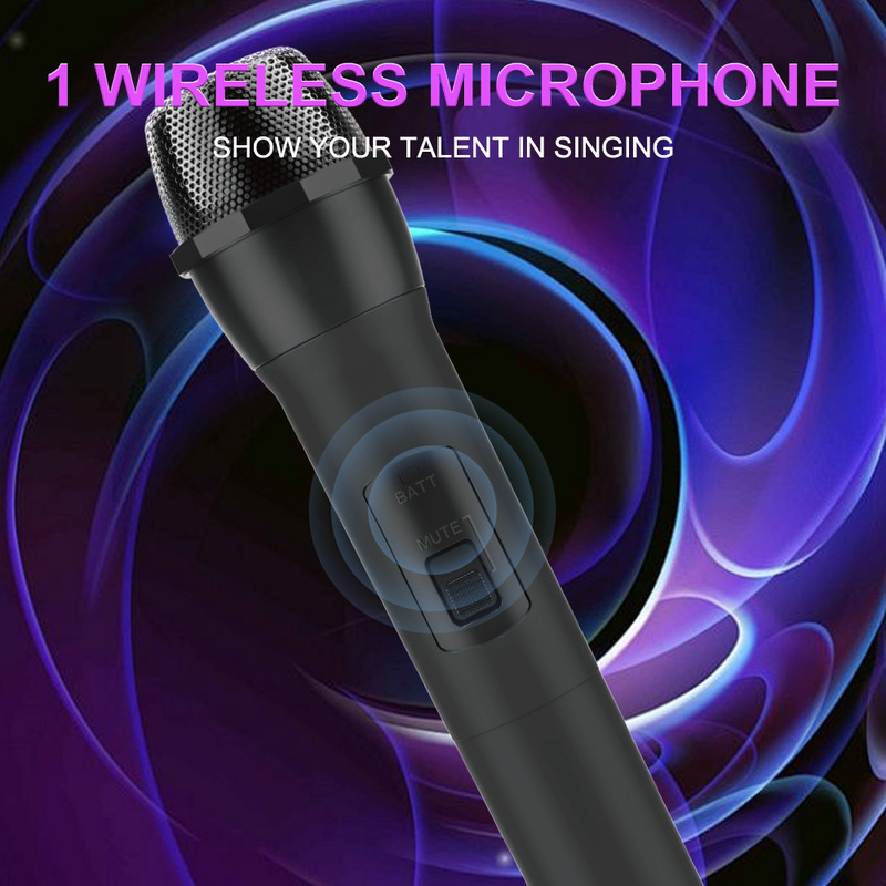Sing-e ZQS8210 ハイパワー 8inch デュアル スピーカー Bluetooth オーディオ ポータブル ワイヤレス マイク スクエア ダンス スピーカー|undefined