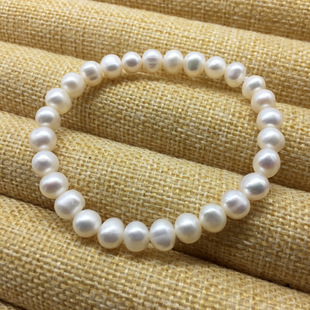 Wholesale Freshwater Pearl Bracelets for Women, DIY Handmade Mom Style, Employee Gifts, Internet Celebrity Hot Item
