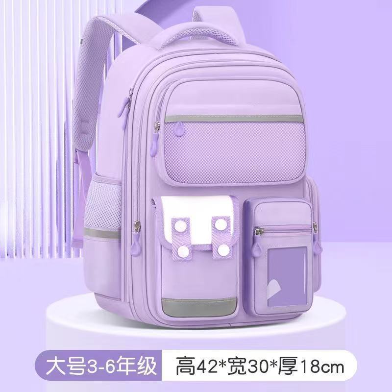 跨境外贸卡皮巴拉书包大容量小学生减负护脊双肩包可爱水豚书包|undefined