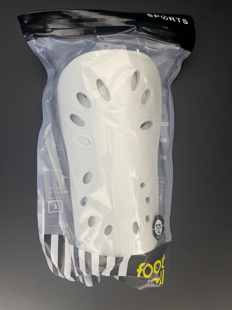 Transfronterizo spot tablero de protección de piernas de fútbol tablero de protección de piernas para adultos grueso tablero de protección de piernas tipo tablero de inserción de doble capa equipo de protección de piernas pantorrilla