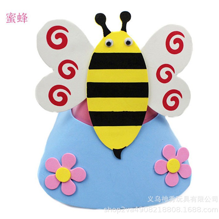 Día del niño Eva sombrero para el sol actividades entre padres e hijos dibujos animados animal tocado doce tocado del zodiaco