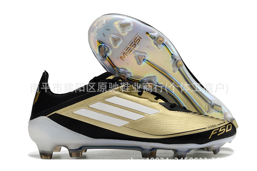 Fábrica de Putian al por mayor F50 zapatos de fútbol FG zapatos con lengua baja zapatos de fútbol hombres