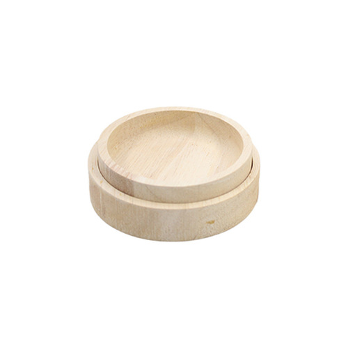 Hamster Golden Bear Feeding Bowl Landscape Supplies Solid Wood Waterproof Ceramic Food Bowl Hedgehog Honey Possum Gerbil Sand Rat One Piece Drop Shipping