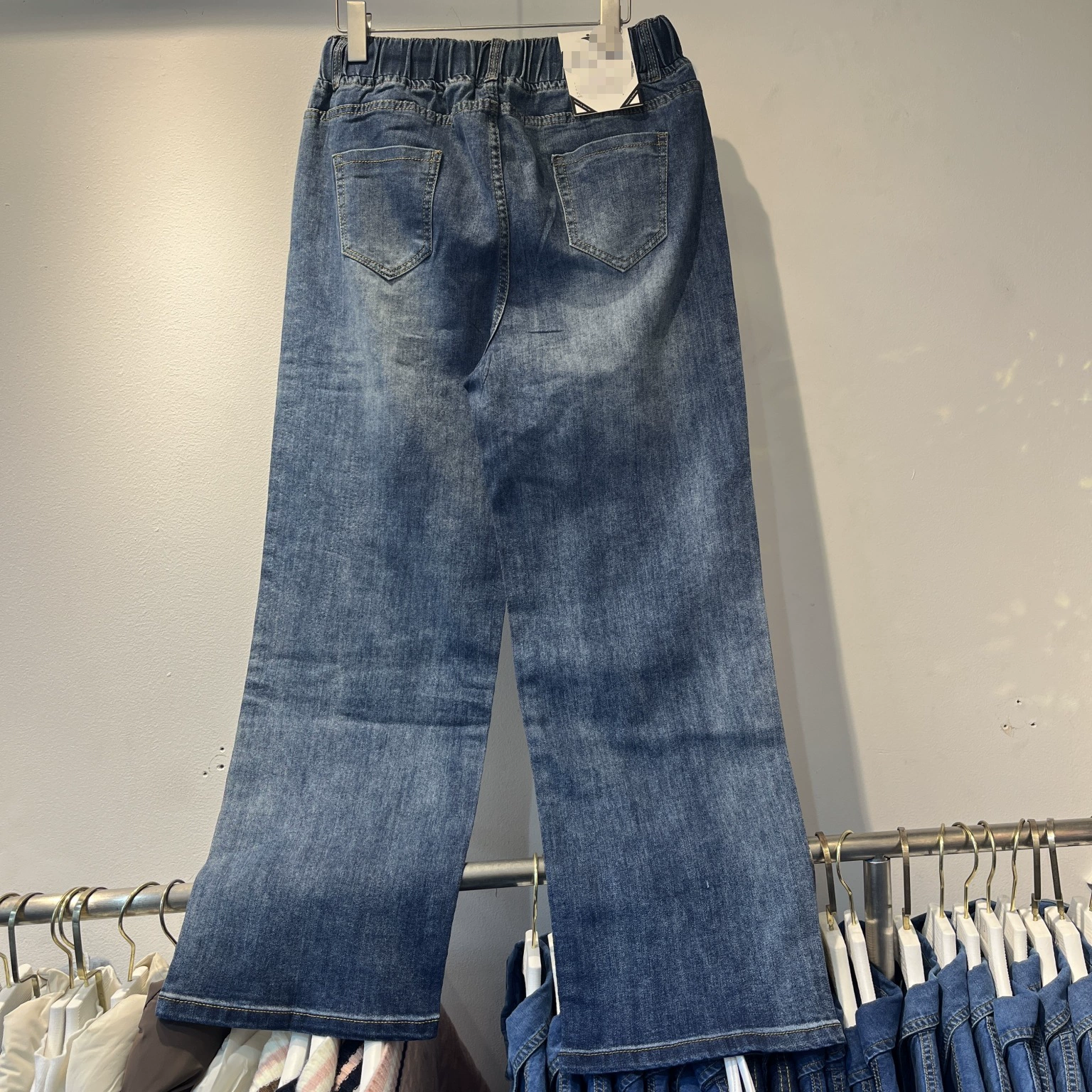 (Границы торговли), Джинсы Tide с бантами, брюки, loose fit