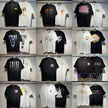 �羳��Ʒ��AMIRI��ĸӡ���������ļ�����Բ�촿������T��ʱ�г���