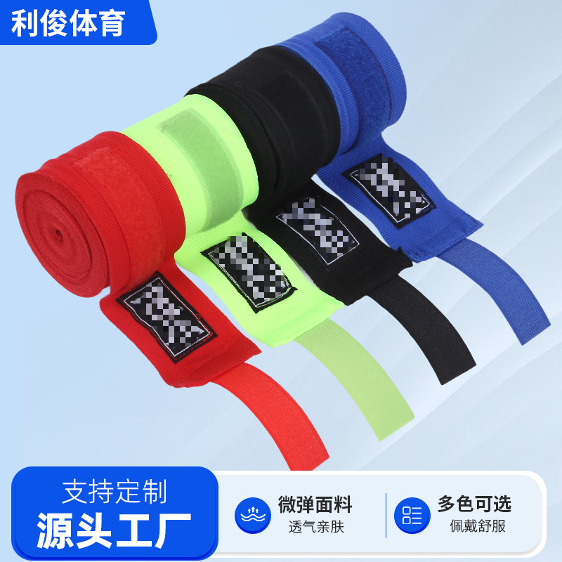 6m Martial Arts Hand Wraps Wrist Support Sports Sanda Cotton Silk Men and Women Hand Wraps Boxing Elastic Muay Thai Wraps