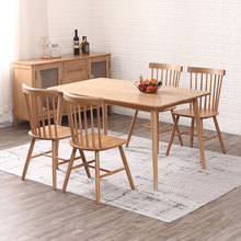 韩式餐桌 网红轻奢餐桌家用小户型长方形餐厅饭桌简约韩式桌椅