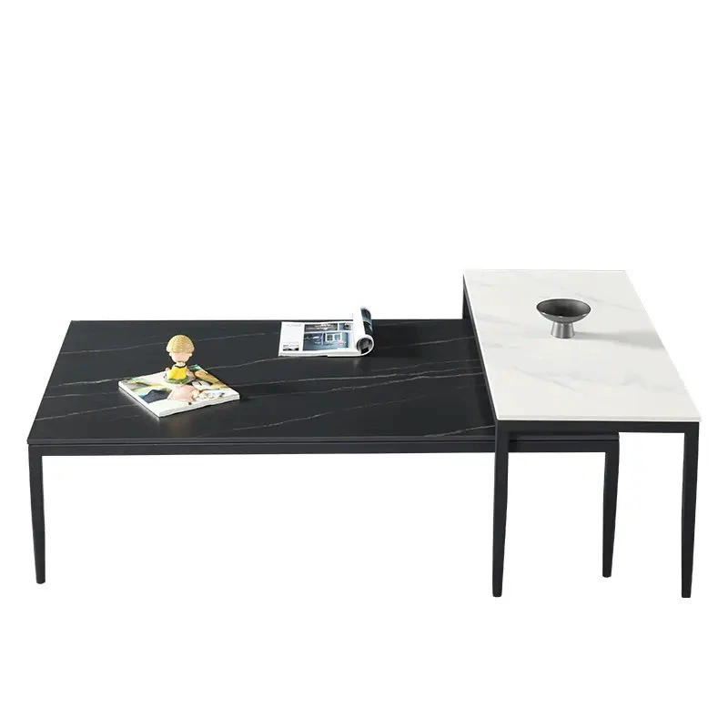 Современный минималистский квадратный журнальный столик размер комбинированный домашний отель квартира оптом