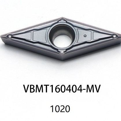 数控刀片VBMT110304-TM外圆车刀刀头VBMT160404钨钢加硬耐磨刀粒
