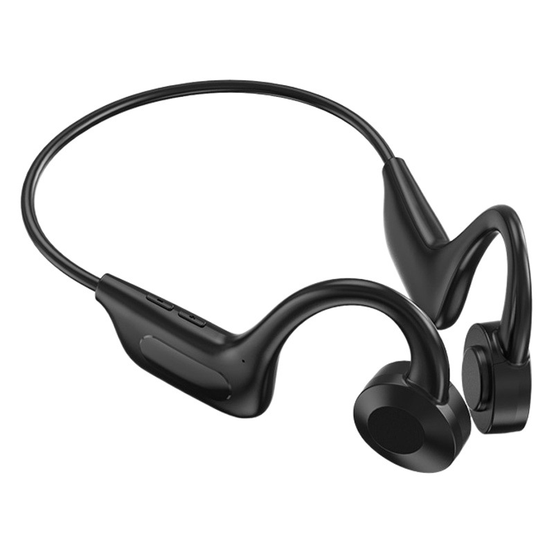 Nuevo Concepto de conducción ósea auricular Bluetooth inalámbrico no-en-oído Deportes oído-montado en espera larga fábrica modelo privado