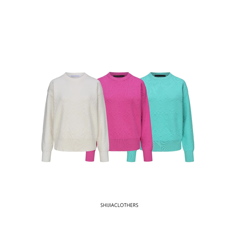 Amazon Foreign Trade Aliexpress Ebay High-End Cross-Border Women's Clothing Simple Knitted Knitwear Tops Women's V Neck Knitwear Amazon Foreign Trade Aliexpress Ebay High-End Cross-Border Women's Clothing Simple Knitted Knitwear Tops Women's V Neck Knitwear