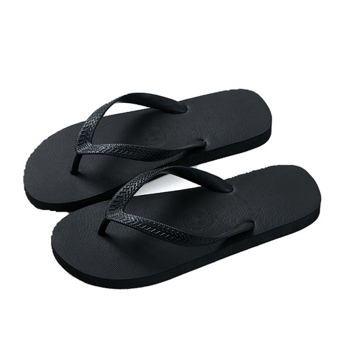 Flip-flops for men, Thai summer beach wear, outdoor casual, anti-slip, couple rubber, wear-resistant, toe-catch sandals, wholesale